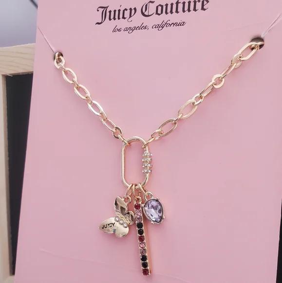 Juicy Couture Charmed Butterfly Necklace ๐ฆ - Picture 3 of 10